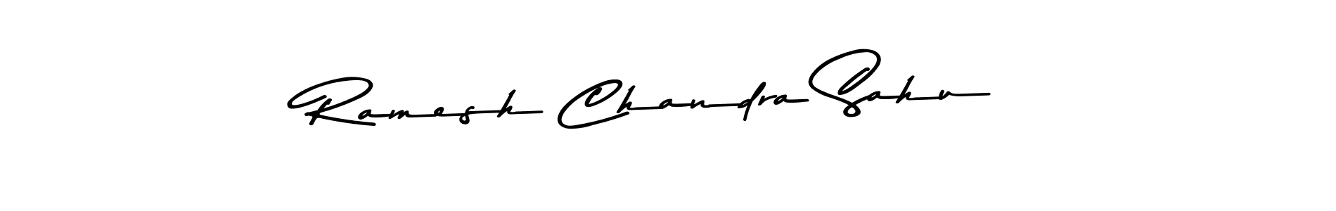 Use a signature maker to create a handwritten signature online. With this signature software, you can design (Asem Kandis PERSONAL USE) your own signature for name Ramesh Chandra Sahu. Ramesh Chandra Sahu signature style 9 images and pictures png