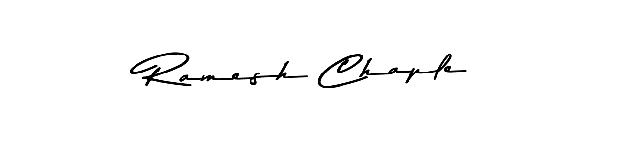 How to Draw Ramesh Chaple signature style? Asem Kandis PERSONAL USE is a latest design signature styles for name Ramesh Chaple. Ramesh Chaple signature style 9 images and pictures png