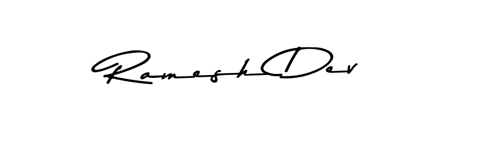 This is the best signature style for the Ramesh Dev name. Also you like these signature font (Asem Kandis PERSONAL USE). Mix name signature. Ramesh Dev signature style 9 images and pictures png