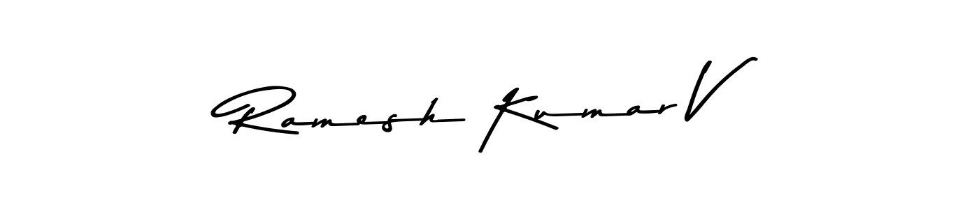 You can use this online signature creator to create a handwritten signature for the name Ramesh Kumar V. This is the best online autograph maker. Ramesh Kumar V signature style 9 images and pictures png