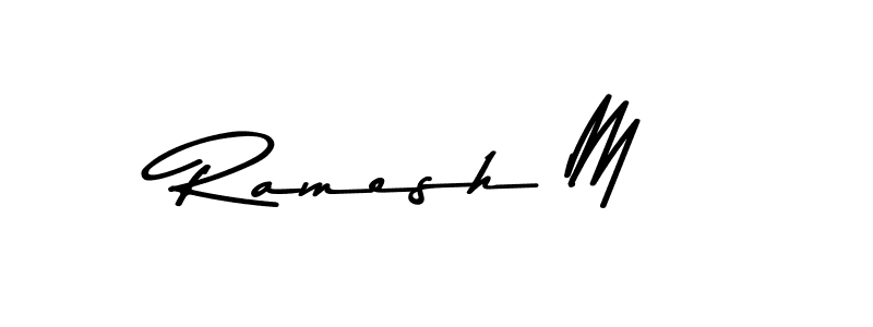 Similarly Asem Kandis PERSONAL USE is the best handwritten signature design. Signature creator online .You can use it as an online autograph creator for name Ramesh M. Ramesh M signature style 9 images and pictures png