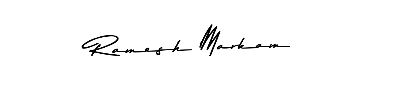 Make a beautiful signature design for name Ramesh Markam. Use this online signature maker to create a handwritten signature for free. Ramesh Markam signature style 9 images and pictures png