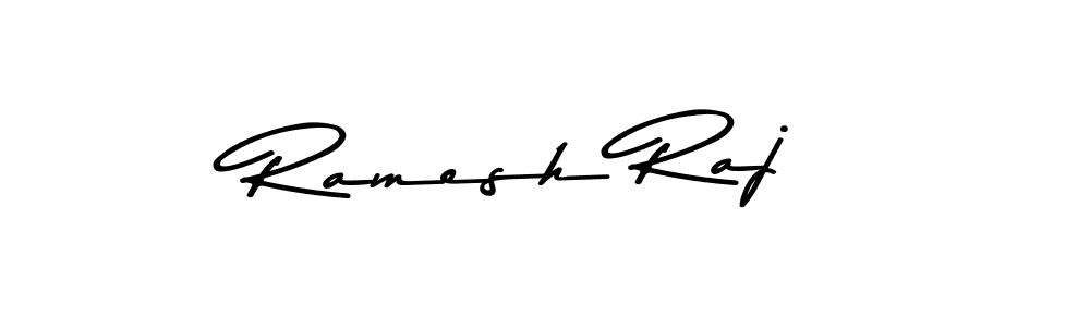 The best way (Asem Kandis PERSONAL USE) to make a short signature is to pick only two or three words in your name. The name Ramesh Raj include a total of six letters. For converting this name. Ramesh Raj signature style 9 images and pictures png