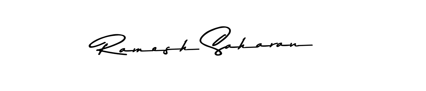 Make a beautiful signature design for name Ramesh Saharan. Use this online signature maker to create a handwritten signature for free. Ramesh Saharan signature style 9 images and pictures png