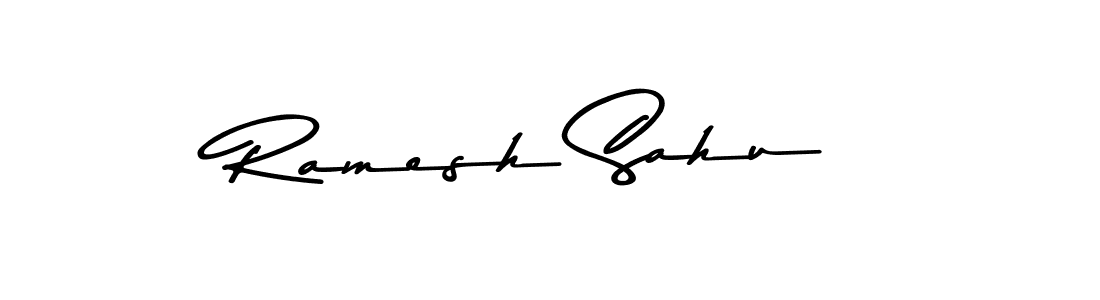 Create a beautiful signature design for name Ramesh Sahu. With this signature (Asem Kandis PERSONAL USE) fonts, you can make a handwritten signature for free. Ramesh Sahu signature style 9 images and pictures png