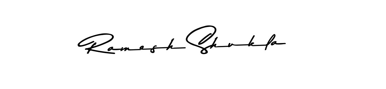 Make a beautiful signature design for name Ramesh Shukla. Use this online signature maker to create a handwritten signature for free. Ramesh Shukla signature style 9 images and pictures png