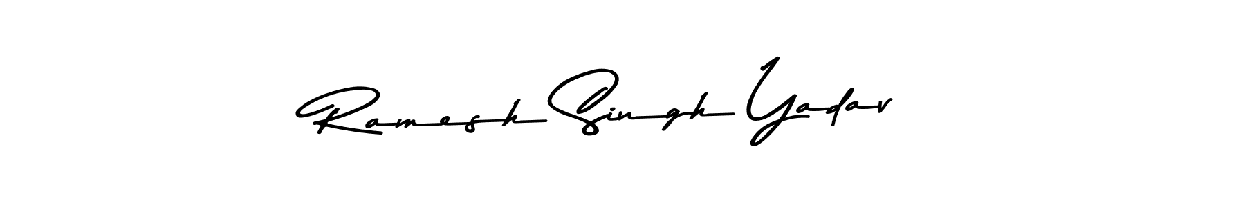 if you are searching for the best signature style for your name Ramesh Singh Yadav. so please give up your signature search. here we have designed multiple signature styles  using Asem Kandis PERSONAL USE. Ramesh Singh Yadav signature style 9 images and pictures png