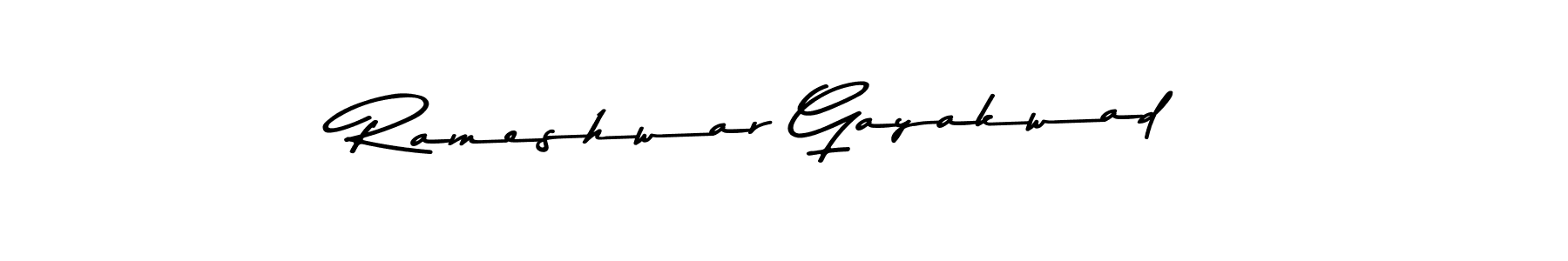 Make a beautiful signature design for name Rameshwar Gayakwad. Use this online signature maker to create a handwritten signature for free. Rameshwar Gayakwad signature style 9 images and pictures png