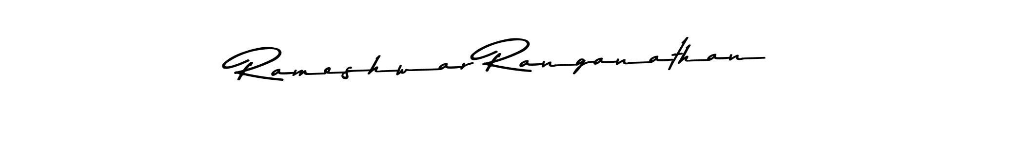 The best way (Asem Kandis PERSONAL USE) to make a short signature is to pick only two or three words in your name. The name Rameshwar Ranganathan include a total of six letters. For converting this name. Rameshwar Ranganathan signature style 9 images and pictures png