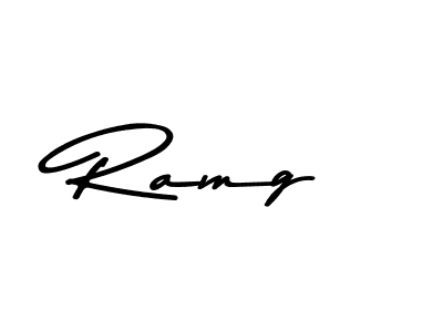 Use a signature maker to create a handwritten signature online. With this signature software, you can design (Asem Kandis PERSONAL USE) your own signature for name Ramg. Ramg signature style 9 images and pictures png