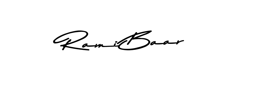 Use a signature maker to create a handwritten signature online. With this signature software, you can design (Asem Kandis PERSONAL USE) your own signature for name Rami Baar. Rami Baar signature style 9 images and pictures png