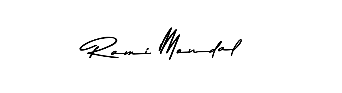 Also You can easily find your signature by using the search form. We will create Rami Mondal name handwritten signature images for you free of cost using Asem Kandis PERSONAL USE sign style. Rami Mondal signature style 9 images and pictures png