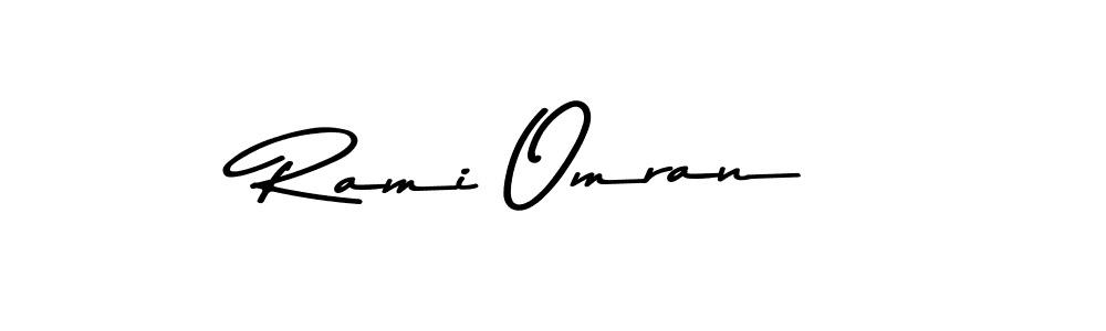 Make a beautiful signature design for name Rami Omran. Use this online signature maker to create a handwritten signature for free. Rami Omran signature style 9 images and pictures png