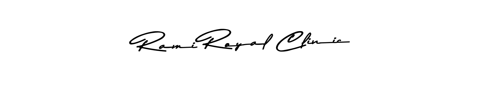 Rami Royal Clinic stylish signature style. Best Handwritten Sign (Asem Kandis PERSONAL USE) for my name. Handwritten Signature Collection Ideas for my name Rami Royal Clinic. Rami Royal Clinic signature style 9 images and pictures png