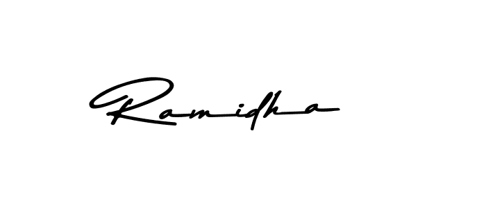 Here are the top 10 professional signature styles for the name Ramidha. These are the best autograph styles you can use for your name. Ramidha signature style 9 images and pictures png