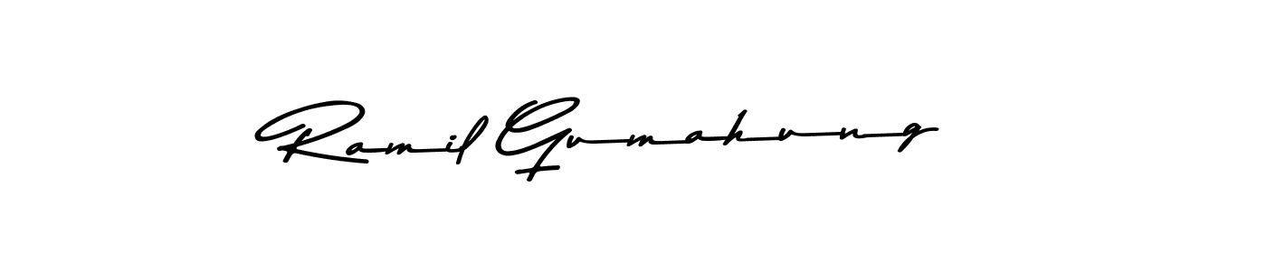 Best and Professional Signature Style for Ramil Gumahung. Asem Kandis PERSONAL USE Best Signature Style Collection. Ramil Gumahung signature style 9 images and pictures png