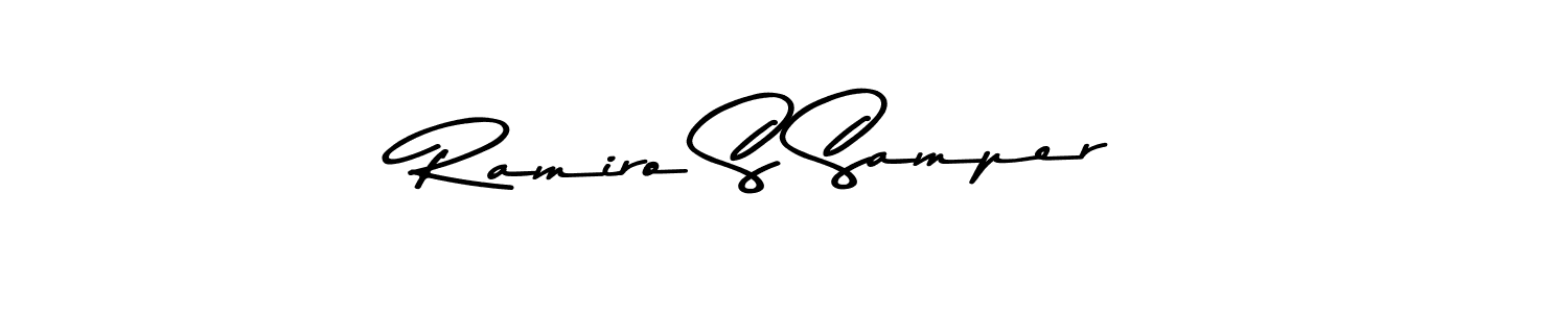 Best and Professional Signature Style for Ramiro S Samper. Asem Kandis PERSONAL USE Best Signature Style Collection. Ramiro S Samper signature style 9 images and pictures png