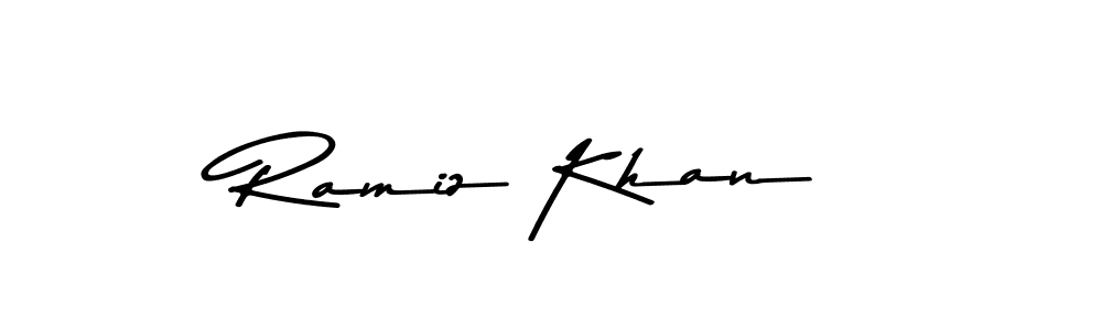 Here are the top 10 professional signature styles for the name Ramiz Khan. These are the best autograph styles you can use for your name. Ramiz Khan signature style 9 images and pictures png