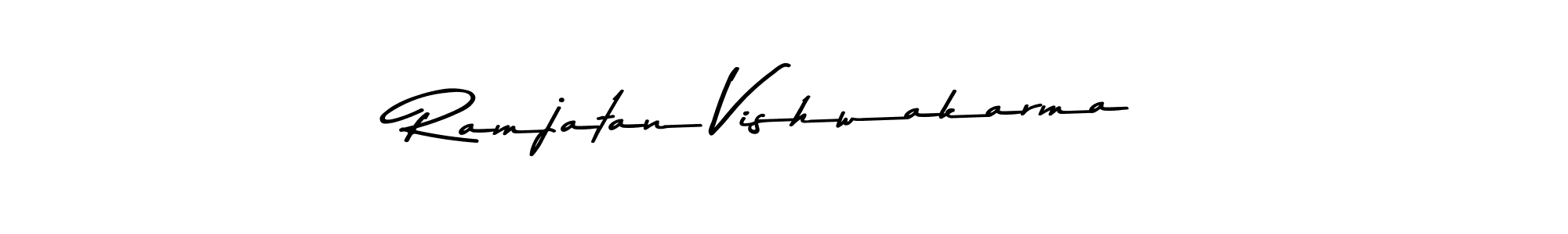 Similarly Asem Kandis PERSONAL USE is the best handwritten signature design. Signature creator online .You can use it as an online autograph creator for name Ramjatan Vishwakarma. Ramjatan Vishwakarma signature style 9 images and pictures png