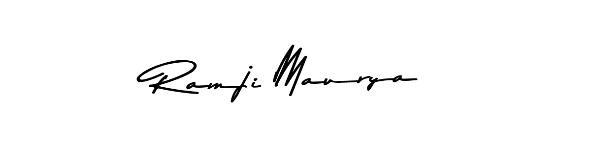Make a short Ramji Maurya signature style. Manage your documents anywhere anytime using Asem Kandis PERSONAL USE. Create and add eSignatures, submit forms, share and send files easily. Ramji Maurya signature style 9 images and pictures png