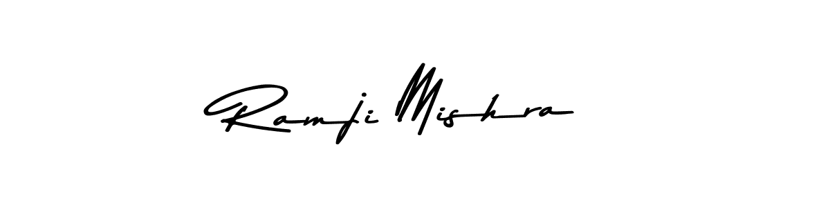 This is the best signature style for the Ramji Mishra name. Also you like these signature font (Asem Kandis PERSONAL USE). Mix name signature. Ramji Mishra signature style 9 images and pictures png