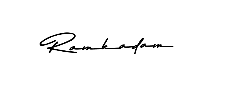 It looks lik you need a new signature style for name Ramkadam. Design unique handwritten (Asem Kandis PERSONAL USE) signature with our free signature maker in just a few clicks. Ramkadam signature style 9 images and pictures png