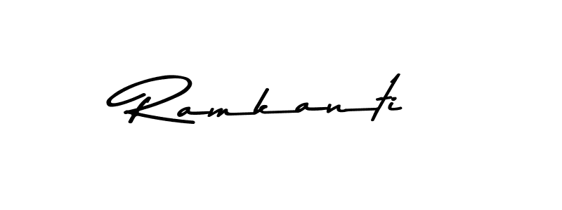 This is the best signature style for the Ramkanti name. Also you like these signature font (Asem Kandis PERSONAL USE). Mix name signature. Ramkanti signature style 9 images and pictures png