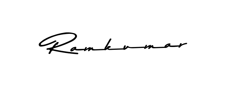 Ramkumar stylish signature style. Best Handwritten Sign (Asem Kandis PERSONAL USE) for my name. Handwritten Signature Collection Ideas for my name Ramkumar. Ramkumar signature style 9 images and pictures png