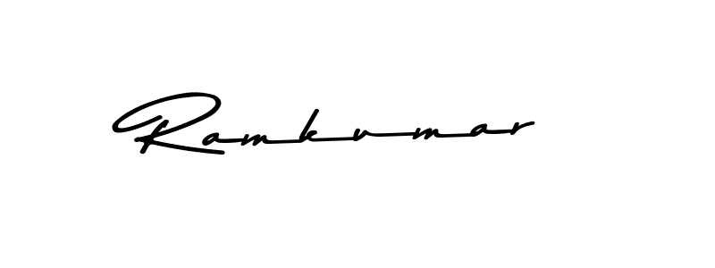 Ramkumar stylish signature style. Best Handwritten Sign (Asem Kandis PERSONAL USE) for my name. Handwritten Signature Collection Ideas for my name Ramkumar. Ramkumar signature style 9 images and pictures png