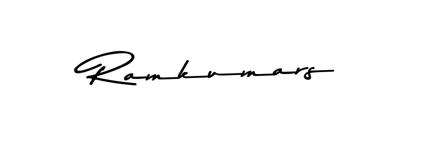 You should practise on your own different ways (Asem Kandis PERSONAL USE) to write your name (Ramkumars) in signature. don't let someone else do it for you. Ramkumars signature style 9 images and pictures png