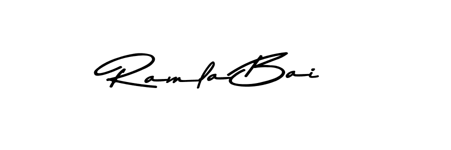 The best way (Asem Kandis PERSONAL USE) to make a short signature is to pick only two or three words in your name. The name Ramla Bai include a total of six letters. For converting this name. Ramla Bai signature style 9 images and pictures png