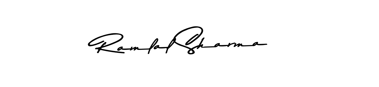 How to Draw Ramlal Sharma signature style? Asem Kandis PERSONAL USE is a latest design signature styles for name Ramlal Sharma. Ramlal Sharma signature style 9 images and pictures png