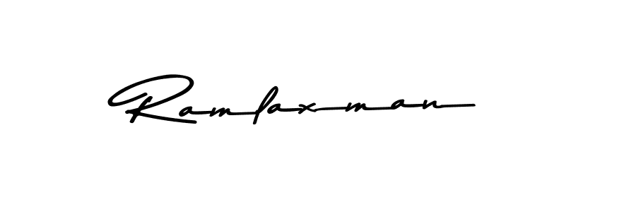 Design your own signature with our free online signature maker. With this signature software, you can create a handwritten (Asem Kandis PERSONAL USE) signature for name Ramlaxman. Ramlaxman signature style 9 images and pictures png