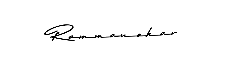 Use a signature maker to create a handwritten signature online. With this signature software, you can design (Asem Kandis PERSONAL USE) your own signature for name Rammanohar. Rammanohar signature style 9 images and pictures png