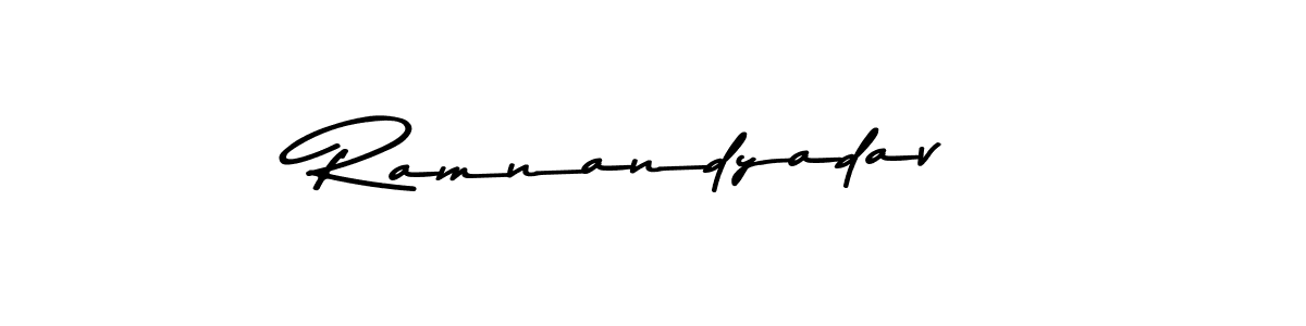 Make a short Ramnandyadav signature style. Manage your documents anywhere anytime using Asem Kandis PERSONAL USE. Create and add eSignatures, submit forms, share and send files easily. Ramnandyadav signature style 9 images and pictures png