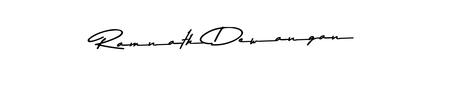 Ramnath Dewangan stylish signature style. Best Handwritten Sign (Asem Kandis PERSONAL USE) for my name. Handwritten Signature Collection Ideas for my name Ramnath Dewangan. Ramnath Dewangan signature style 9 images and pictures png