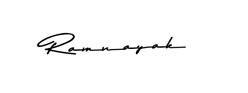 How to make Ramnayak signature? Asem Kandis PERSONAL USE is a professional autograph style. Create handwritten signature for Ramnayak name. Ramnayak signature style 9 images and pictures png