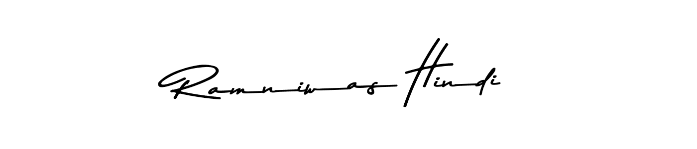 if you are searching for the best signature style for your name Ramniwas Hindi. so please give up your signature search. here we have designed multiple signature styles  using Asem Kandis PERSONAL USE. Ramniwas Hindi signature style 9 images and pictures png