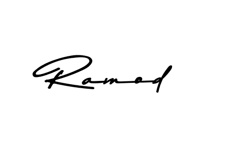 Ramod stylish signature style. Best Handwritten Sign (Asem Kandis PERSONAL USE) for my name. Handwritten Signature Collection Ideas for my name Ramod. Ramod signature style 9 images and pictures png