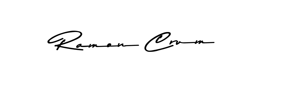 How to make Ramon Crum signature? Asem Kandis PERSONAL USE is a professional autograph style. Create handwritten signature for Ramon Crum name. Ramon Crum signature style 9 images and pictures png