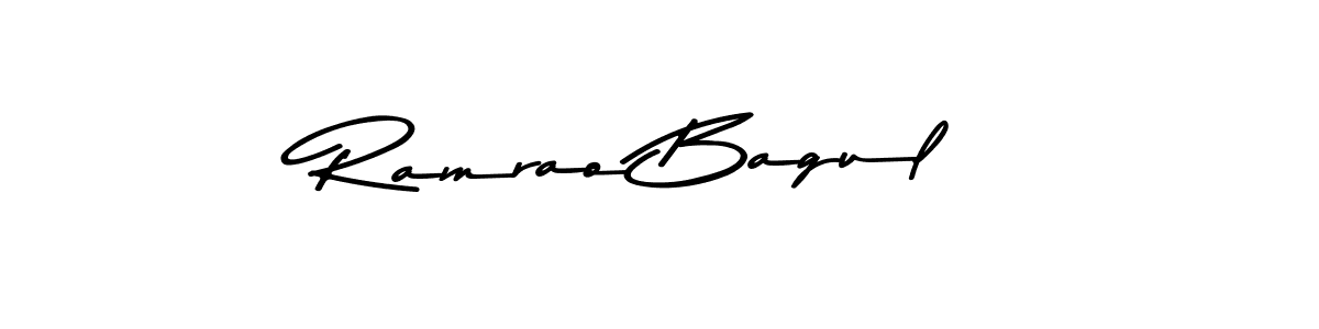 Also You can easily find your signature by using the search form. We will create Ramrao Bagul name handwritten signature images for you free of cost using Asem Kandis PERSONAL USE sign style. Ramrao Bagul signature style 9 images and pictures png