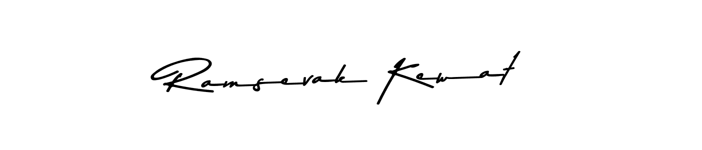 Here are the top 10 professional signature styles for the name Ramsevak Kewat. These are the best autograph styles you can use for your name. Ramsevak Kewat signature style 9 images and pictures png