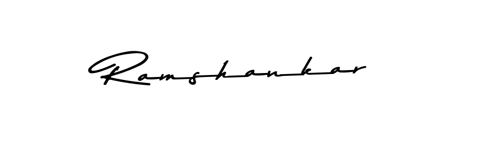 Design your own signature with our free online signature maker. With this signature software, you can create a handwritten (Asem Kandis PERSONAL USE) signature for name Ramshankar. Ramshankar signature style 9 images and pictures png