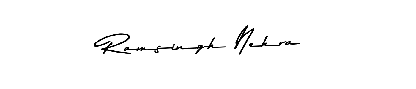 Also we have Ramsingh Nehra name is the best signature style. Create professional handwritten signature collection using Asem Kandis PERSONAL USE autograph style. Ramsingh Nehra signature style 9 images and pictures png