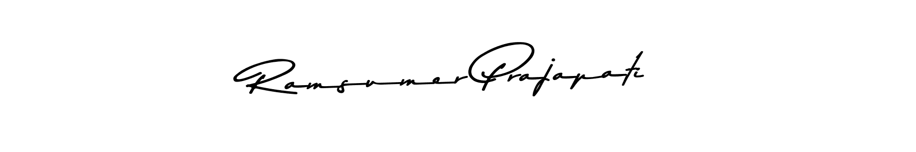 You can use this online signature creator to create a handwritten signature for the name Ramsumer Prajapati. This is the best online autograph maker. Ramsumer Prajapati signature style 9 images and pictures png