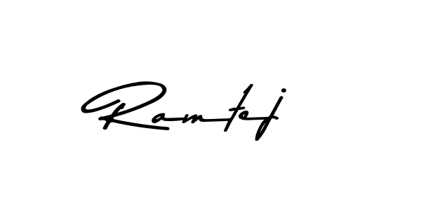 You can use this online signature creator to create a handwritten signature for the name Ramtej. This is the best online autograph maker. Ramtej signature style 9 images and pictures png