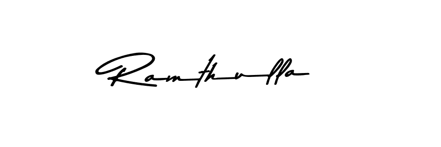 if you are searching for the best signature style for your name Ramthulla. so please give up your signature search. here we have designed multiple signature styles  using Asem Kandis PERSONAL USE. Ramthulla signature style 9 images and pictures png