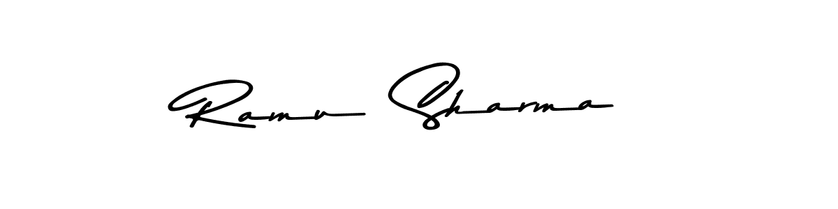 Here are the top 10 professional signature styles for the name Ramu  Sharma. These are the best autograph styles you can use for your name. Ramu  Sharma signature style 9 images and pictures png