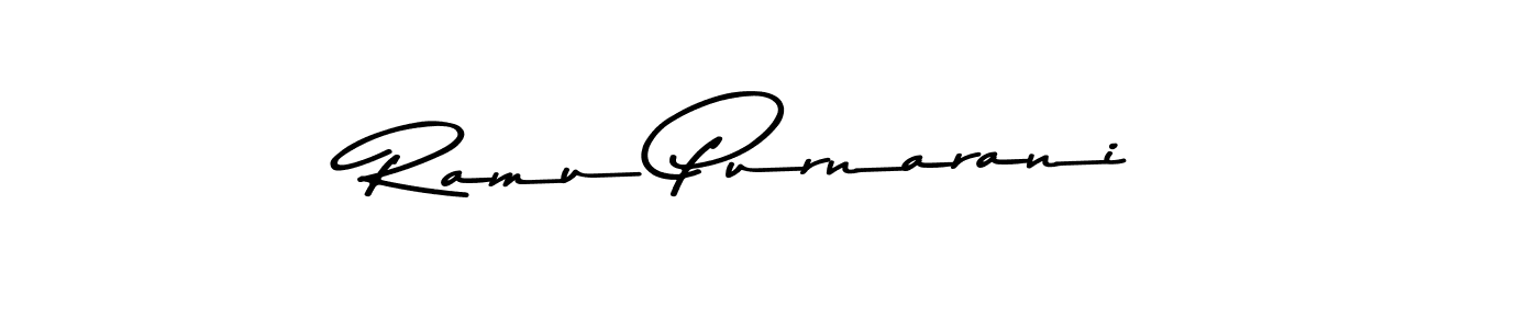 It looks lik you need a new signature style for name Ramu Purnarani. Design unique handwritten (Asem Kandis PERSONAL USE) signature with our free signature maker in just a few clicks. Ramu Purnarani signature style 9 images and pictures png