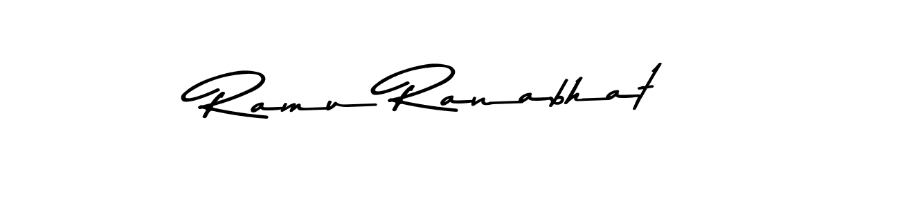 How to make Ramu Ranabhat signature? Asem Kandis PERSONAL USE is a professional autograph style. Create handwritten signature for Ramu Ranabhat name. Ramu Ranabhat signature style 9 images and pictures png